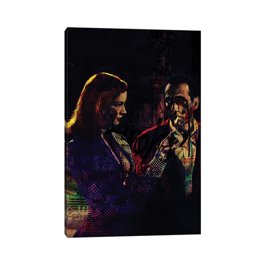 Car Regard and Cigarette by Brysemal - Wrapped Canvas Graphic Art