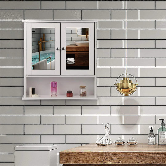Tabron 56cm x 58cm Surface Mount Mirror Cabinet
