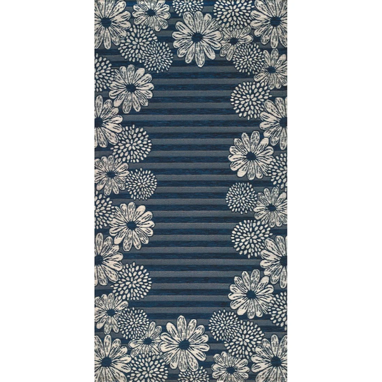 Jax Hooked Blue/White Rug
