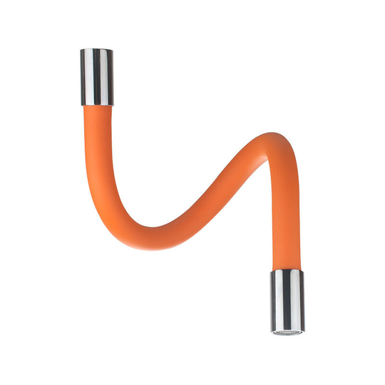 Faucet Extenders Tubes, 360°Free Bending Faucet Lengthening Extender with Leak-Proof Gasket&Threaded Connector For Faucet Hoses In Kitchen Bathroom