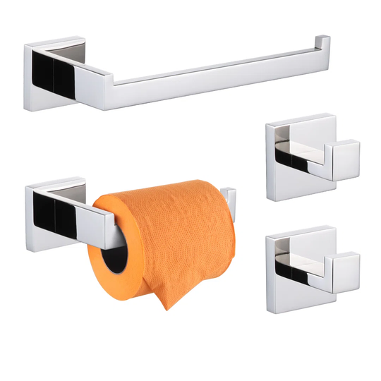 4 - Piece Bathroom Hardware Set