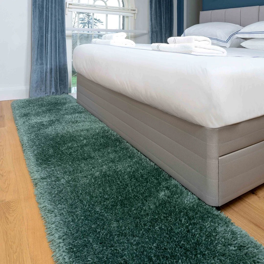 Godfrey Shag Green Rug