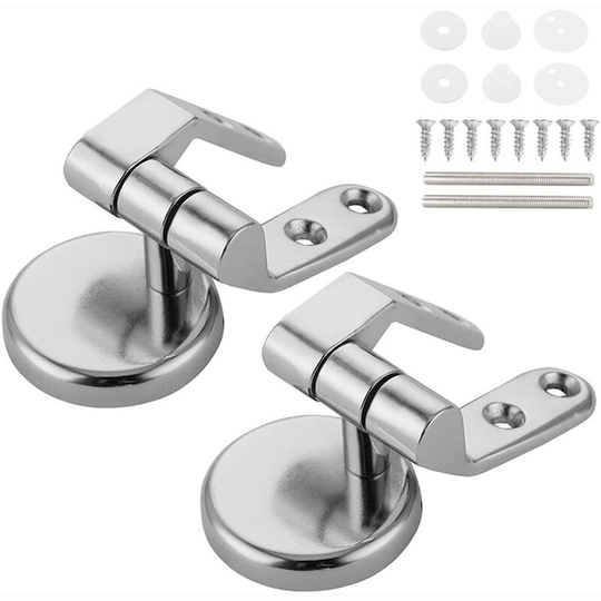 Bett Toilet Seat Hinge Replacement Fixings Zinc Alloy Toilet Seat Hinge Wood Hinge mdf Resin Toilet Seat