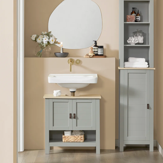 Sundance 60Cm W x 60Cm H x 30Cm D Free-Standing Back to Wall Toilet Unit