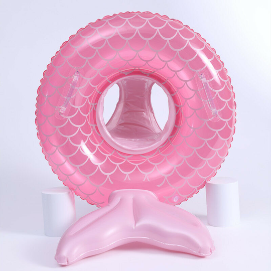 Baby Swim Float, Inflatable Baby Swim Ring with Seat for Babies and Toddlers 3-6 Years Old