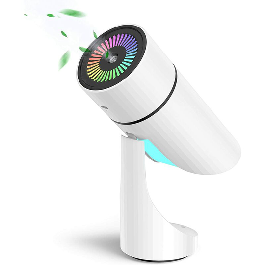 Ilovemilan - Air Humidifier Humidifier Unit with 260ml Water Tank, Quiet Ultrasonic Operation and Night Light Function (Color) Home, Office, Car