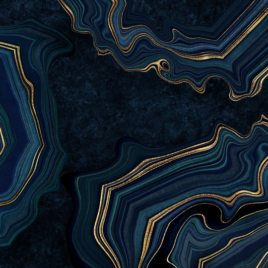 Painted Artificial Stone Texture With Gold Viens