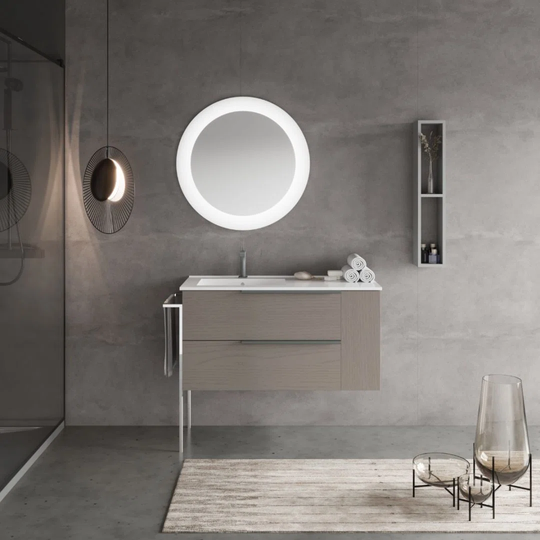 Harcrest 2 Piece 1000mm Vanity & Mirror Sets