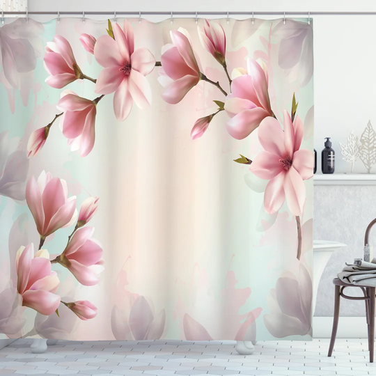 Aristidis Polyester Shower Curtain Set