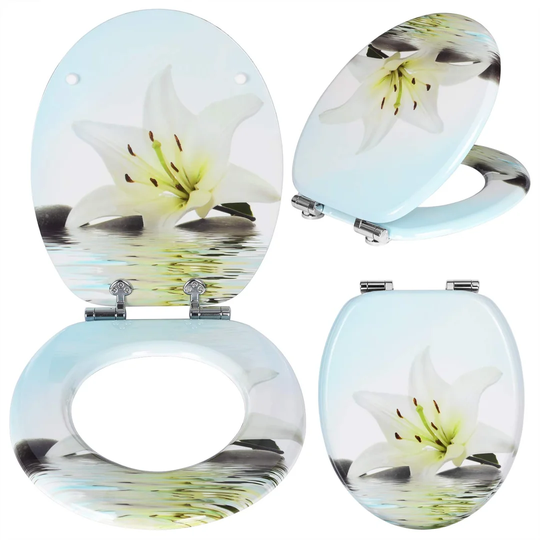 Ceandre Soft Close Round Standard Toilet Seat