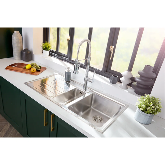 Rockford 1.5 Bowl Inset Kitchen Sink