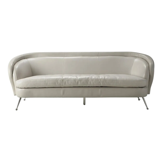 Horacia Genuine Leather 3 Seater Sofa