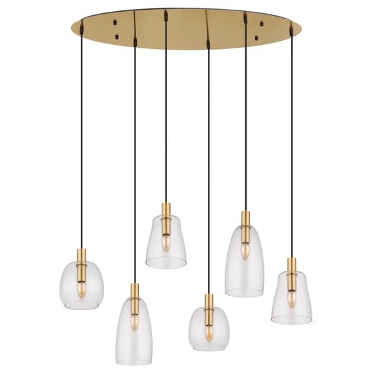 Haide 6 - Light Cluster Cone Pendant