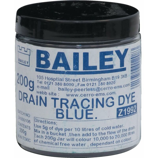 Kennedy Drain Trace Dye Blue 200g M