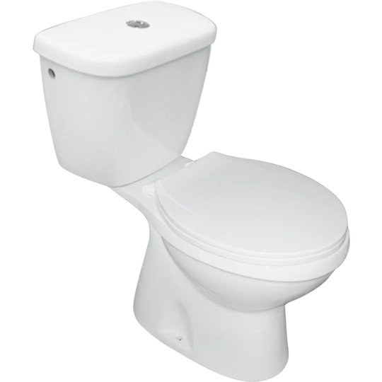 Starbuck Close Coupled Toilet with Duroplast Seat