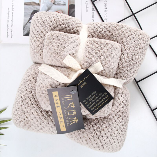 Bath towel 2 coral polar pieces