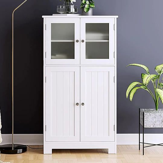 Singh 4-Door Cabinet