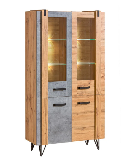 Bloomingburg Display Cabinet with Lighting
