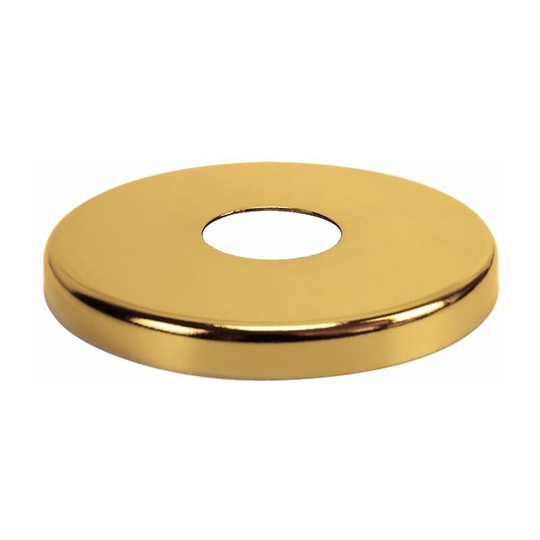 Tycner - 21mm 1/2' Inch bsp Gold Colour Steel Valve Tap Pipe Cover Collar 8mm High