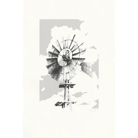 Texas Wind Neutral by Avery Tillmon - Wrapped Canvas Painting