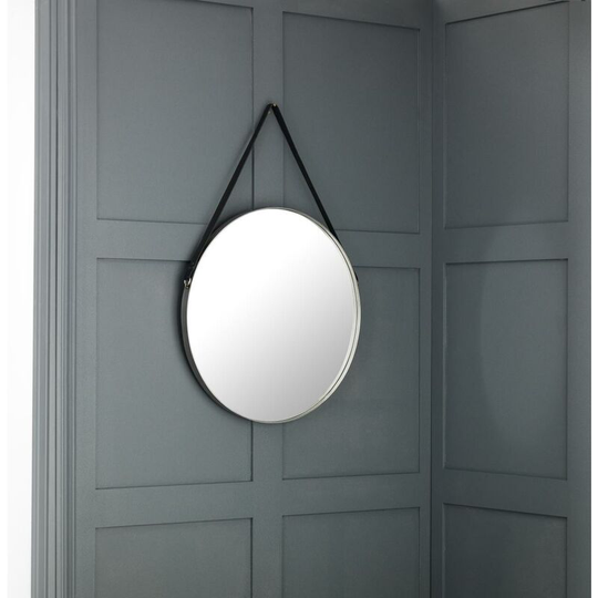 Vanity Living Wall Mirror Antique Silver - Octavia