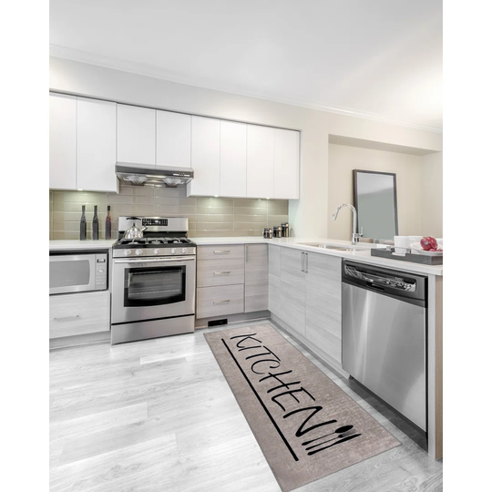 Flatweave Brown/Black Rug