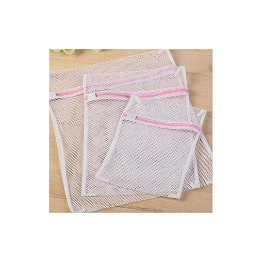 3 closed mesh size - Folding laundry bags socks under - delicate clothing Lingerie filet Washing Machine Protection clothes