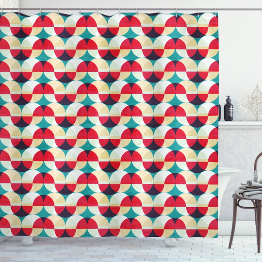 Bemboe Polyester Shower Curtain Set