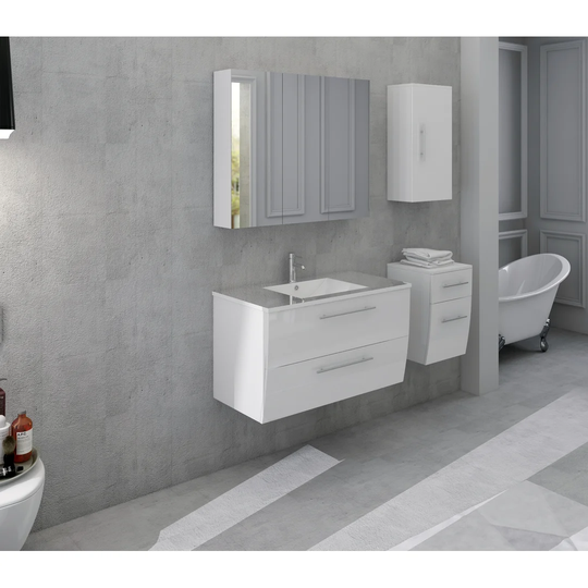 Milburn 4 Piece Bathroom Furniture Suite