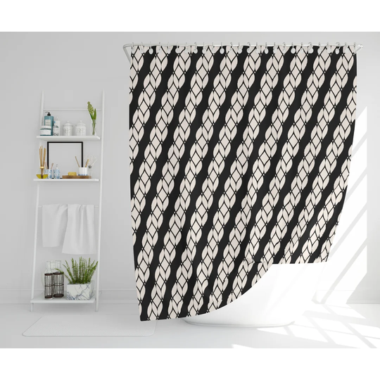 Samara Polyester Shower Curtain