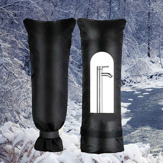 Anti-freeze cover for outdoor winter faucet, thermally insulated and waterproof faucet cover, protect outdoor faucet from freezing