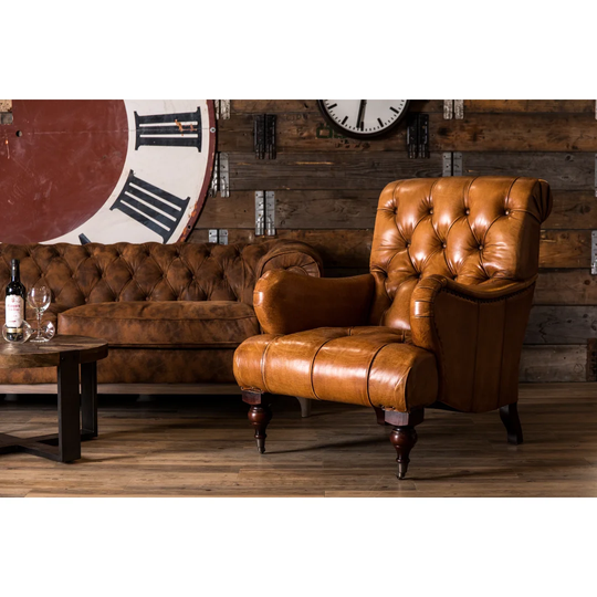 Hilson Leather Armchair