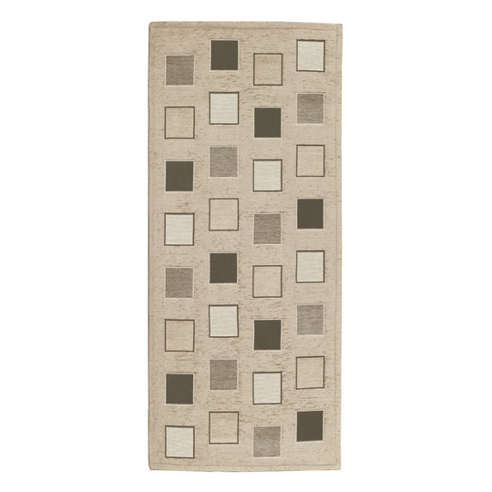 Cascata Hooked Light Brown Rug