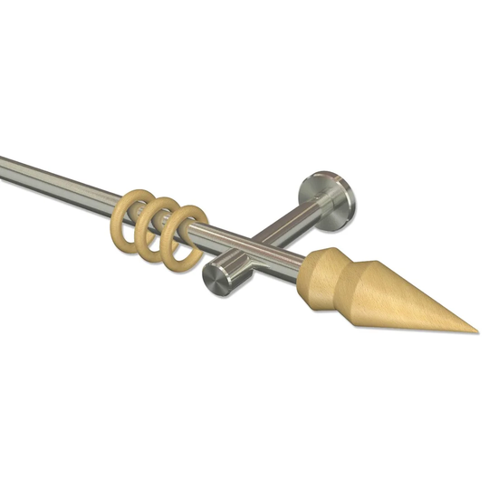 Lenard Curtain Curtain Pole Set