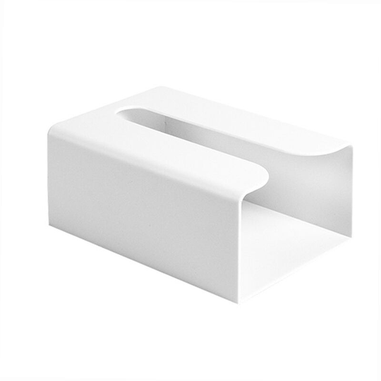 Punch-free sticky tissue box, 2340 white
