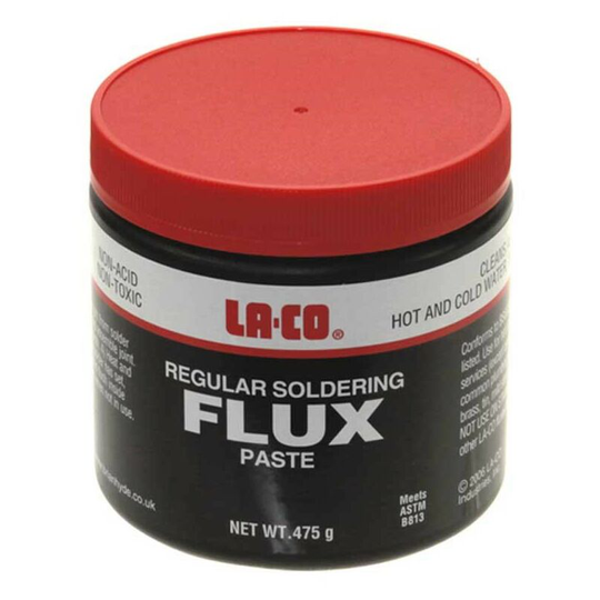 La-Co Laco Soldering Flux Large Tub 475g Non Acid wras approved