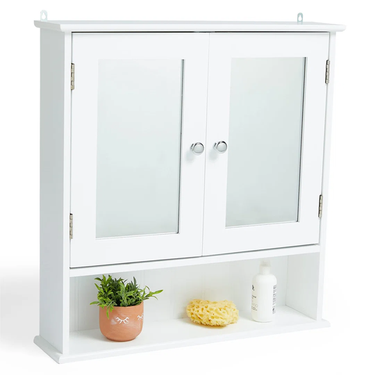 Espere 56cm x 58cm Surface Mount Mirror Cabinet