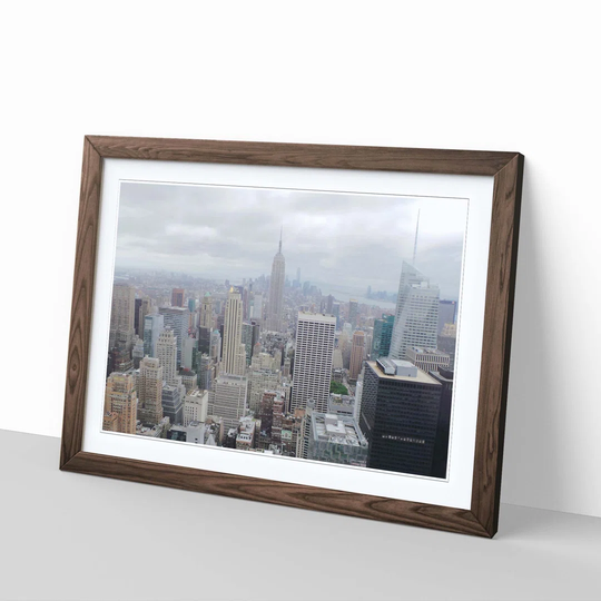 'New York City Skyline USA 8' Framed Photographic Print