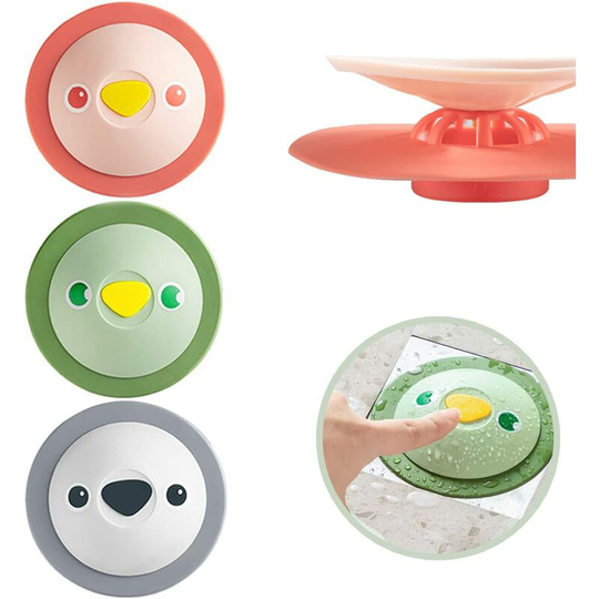 General Purpose Silicone Drain Strainers, 3 Pieces Universal Silicone Sink Plug, Drain Plugs, Universal Silicone Drain Plug, for Bathroom, Kitchen,