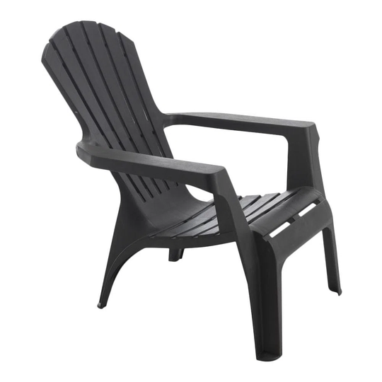 Adirondack Armchair In Anis Polypropylene Resin