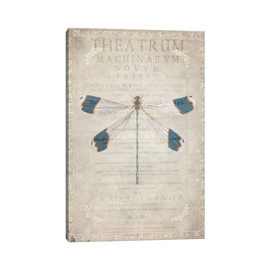 Dragonfly Book I - Art Prints on Canvas