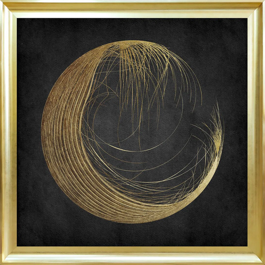 Abstract Vision of the Moon - Picture Frame Graphic Art