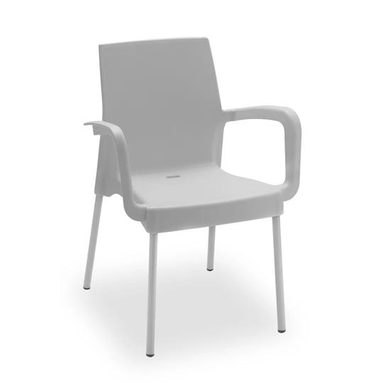 Keats Stacking Patio Dining Arm Chair