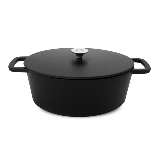 Brera Cast Iron Oval Casserole Dish