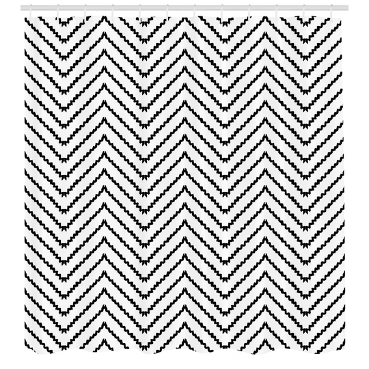 Berthile Polyester Shower Curtain Set
