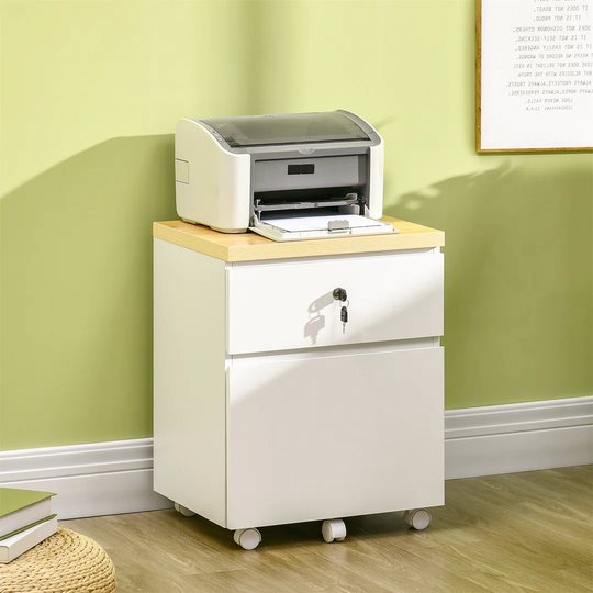 Jamoni 2 Drawer Filing Cabinet
