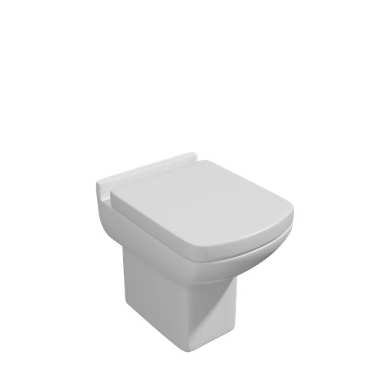 K-Vit Pure Back to Wall Toilet Pan & Soft Close Seat