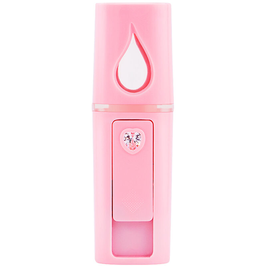 Superseller - Nano Facial Mister 20mL Face Humidifier Portable Cool Mist Facial Steamer spa Moisturizing Hydrating Face Sprayer, Pink - Pink