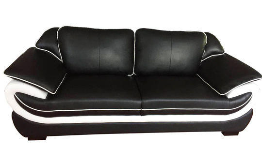 Loraine Genuine Leather 3 Seater Sofa