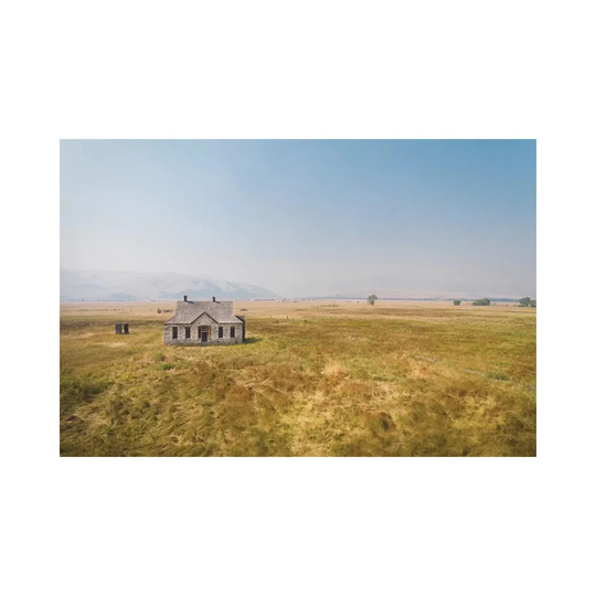 Stone House by Little Cabin Art Prints - Wrapped Canvas Art Prints